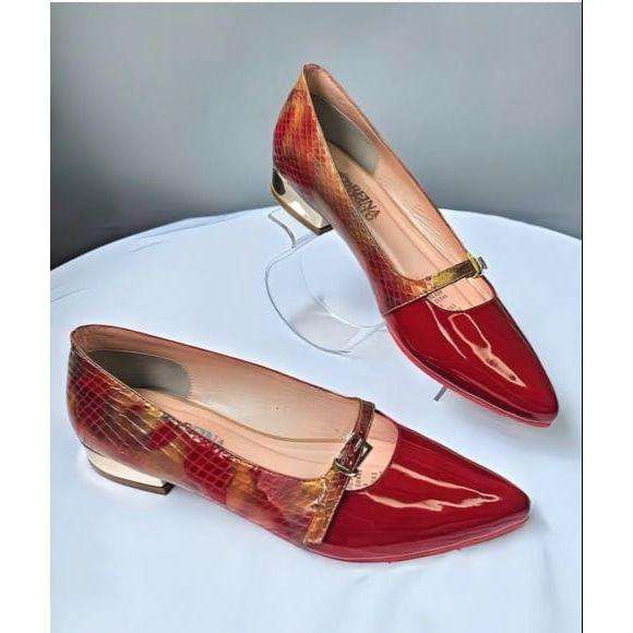 Ladies Slip-on Heel Pumps shoes