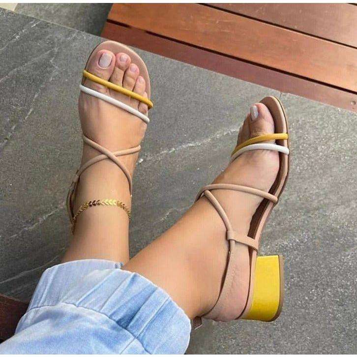 Ankle Buckle Strap Gladiator Shoes