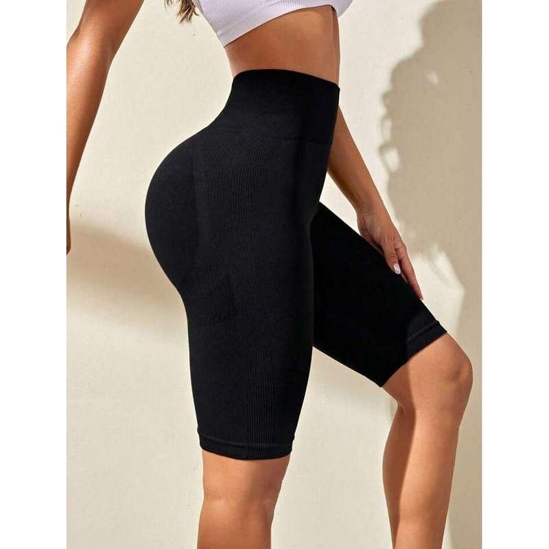 Short Cropped Outfits Spots Yoga Ladies Pants