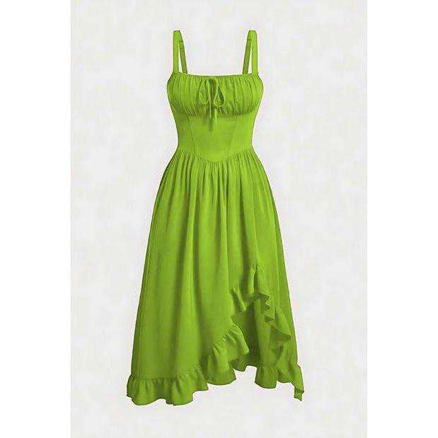Detachable Skirt Hem Versatile Vintage Palace Style Dress