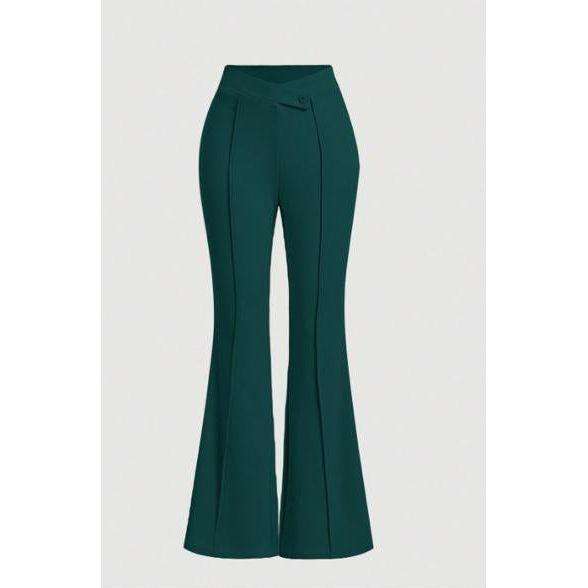 High Waist Flare Leg Pants