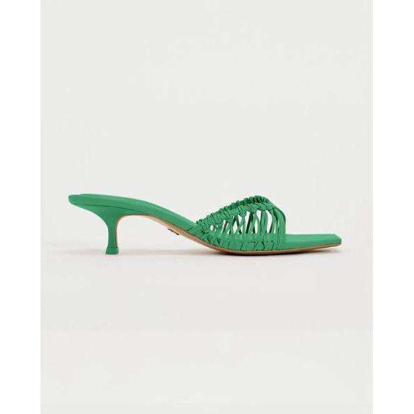 Rhinestone Short Heel Shoes