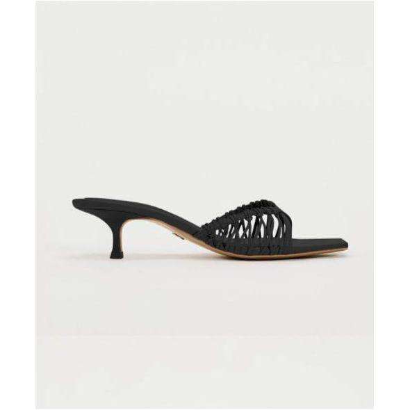 Rhinestone Short Heel Shoes