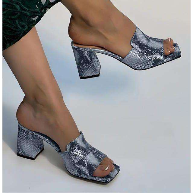 Woman's Medium Leather Multi-Color Sandal