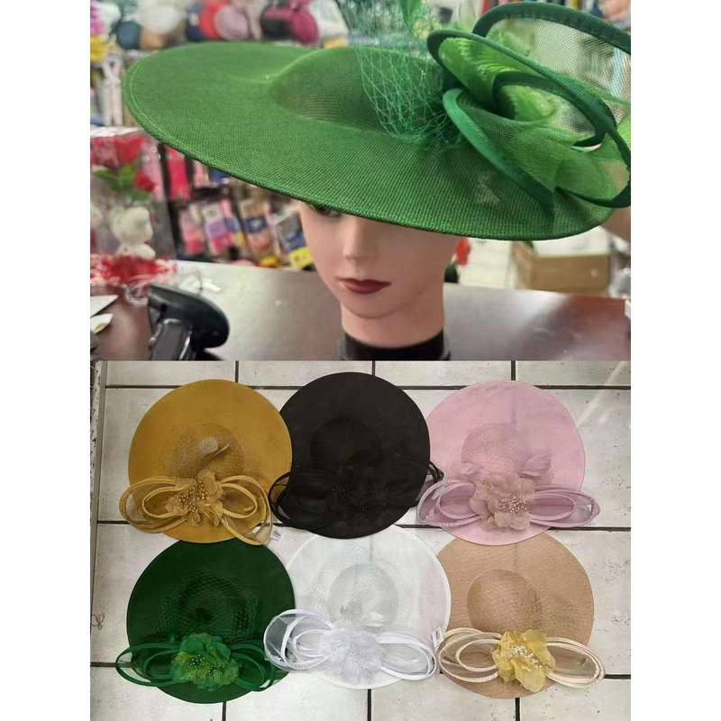 Luxury Fascinators Millinery Party Wedding Sinamay Hat