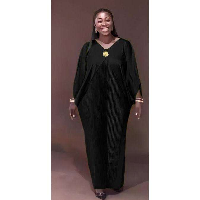 African Boubou Robe Ankara Dashiki Loose Maxi Dress