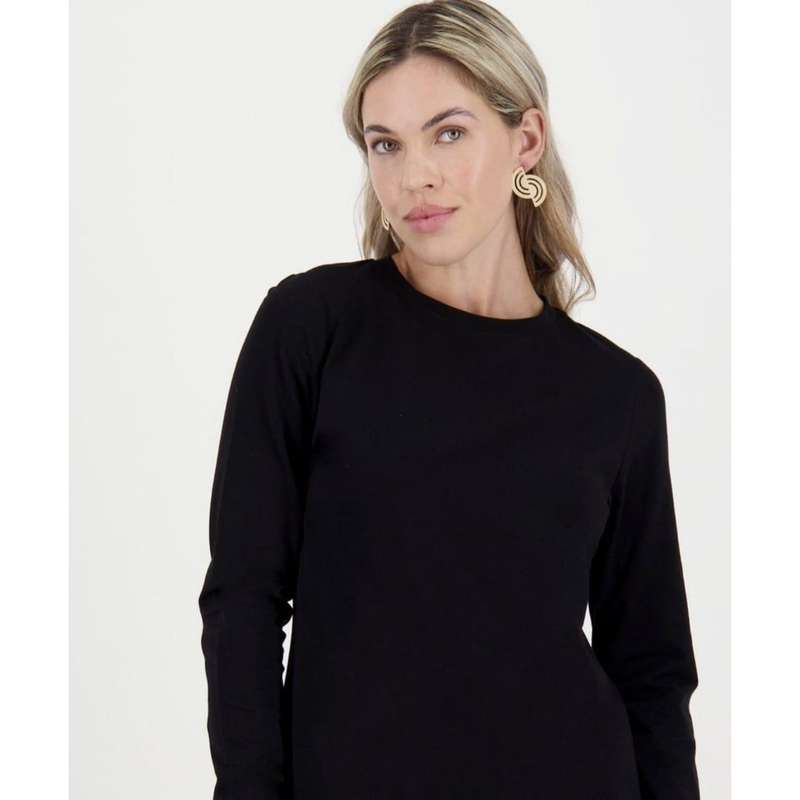 Long Sleeve Cotton Stretchy T-shirt