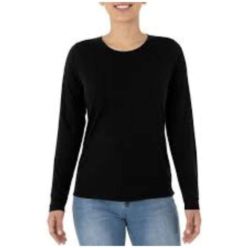 Long Sleeve Cotton Stretchy T-shirt