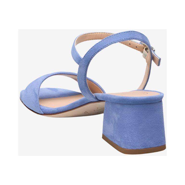 Ankle Strap Block Heel Shoe