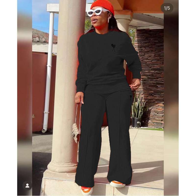 Elegant Long Sleeve Tracksuit Set