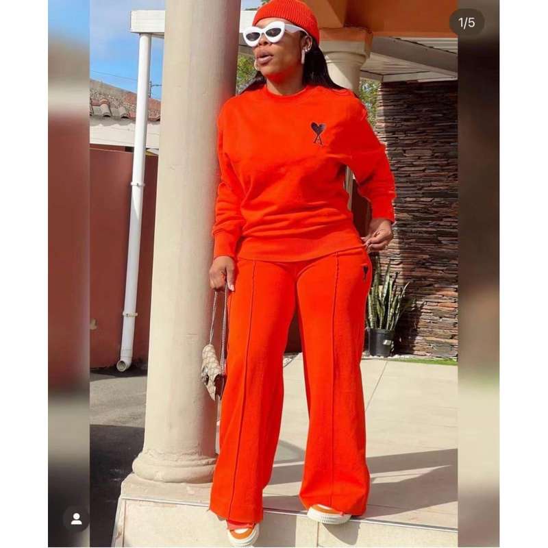 Elegant Long Sleeve Tracksuit Set
