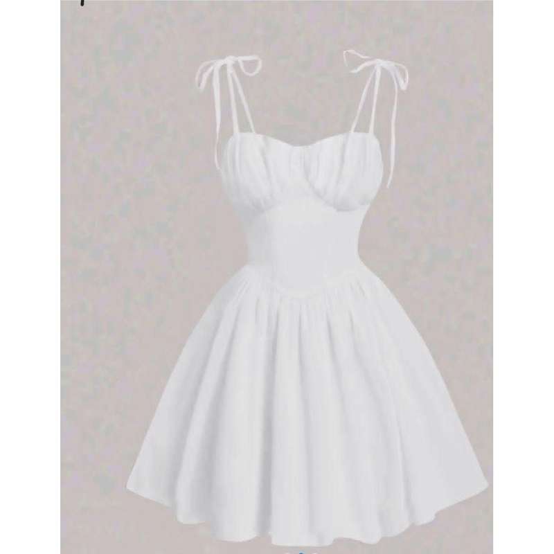 Ruched Spaghetti Strap Contrast Lace Peplum Mini Dress
