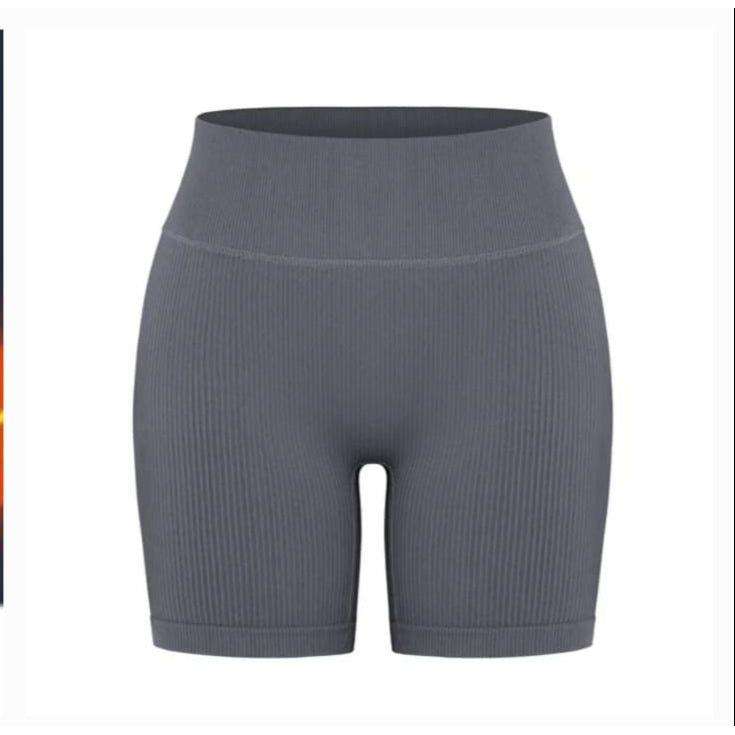 Solid Color Athletic Shorts Tights Legging