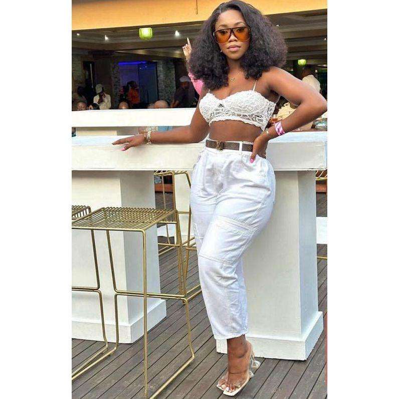 Elegant Female Formal High Waist Work Pants