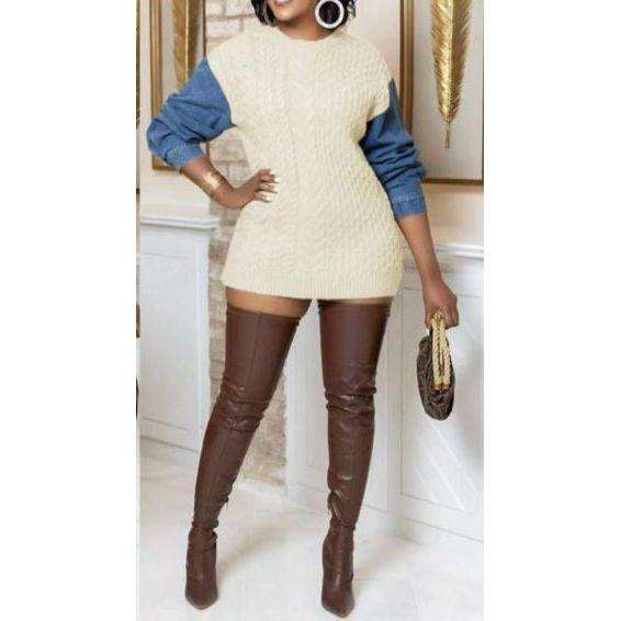 Women's Commuting Solid Color Long Sleeve Sweatshirt