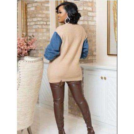 Women's Commuting Solid Color Long Sleeve Sweatshirt