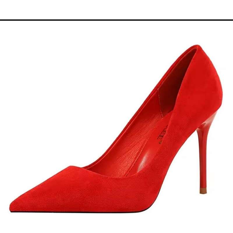 Ladies Plain Pointed Court Stiletto Heel