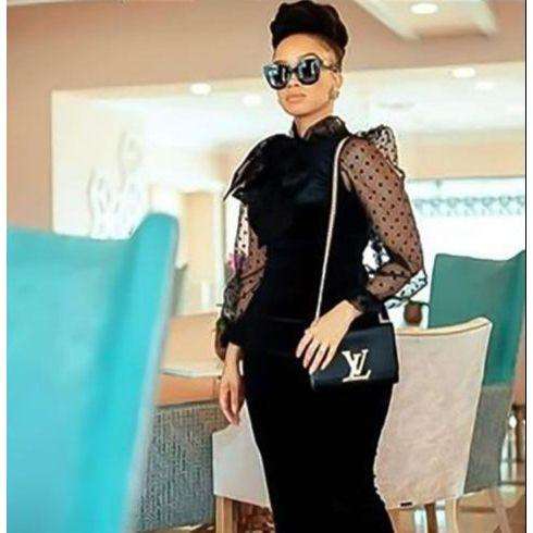 Black Formal Bodycon Dress