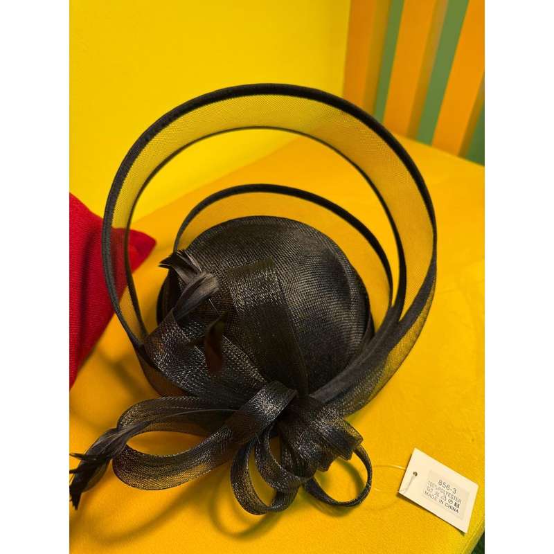 High-quality fascinator Vintage Elegant Net Derby Hat