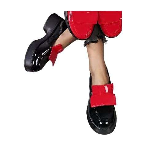 Comfortable Thick Sole, Round Toe Slip-On Versatile Loafer Shoe
