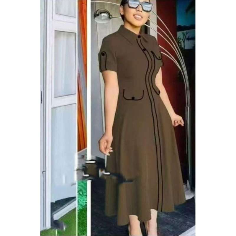 Short Sleeve Sexy Perspective Formal  High Quality Maxi Dress