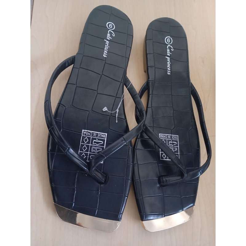 Flip-Flop Flat Leather Flip Flops