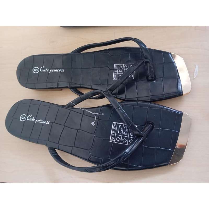 Flip-Flop Flat Leather Flip Flops