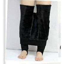 Super Thick Fur Insider Leggings High Waisted Tight