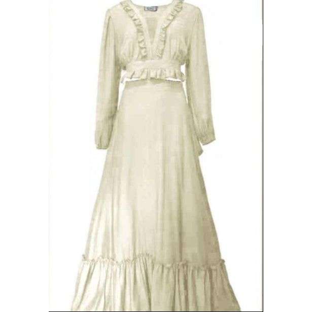 Vacation Casual Solid Color Lace Splice Dress