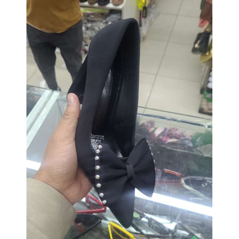 Bulk Heel Pointed Toe Pumps Stiletto High Heel Shoes