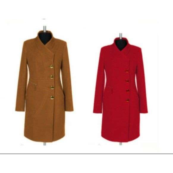 Casual Vacation Short Stand Collar Wool Blend Fitted Jacket