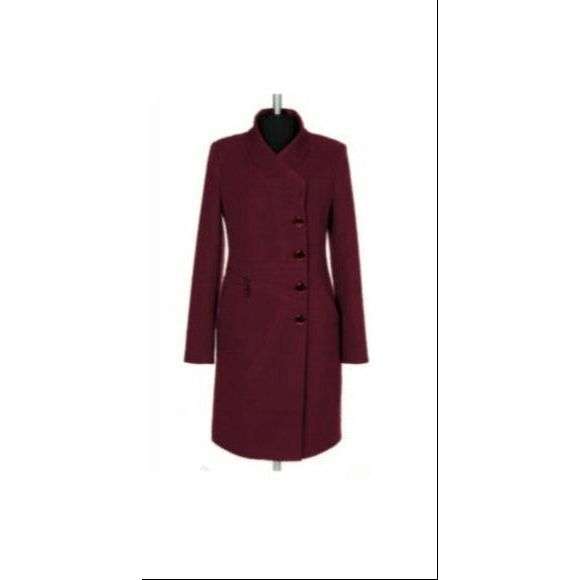 Casual Vacation Short Stand Collar Wool Blend Fitted Jacket