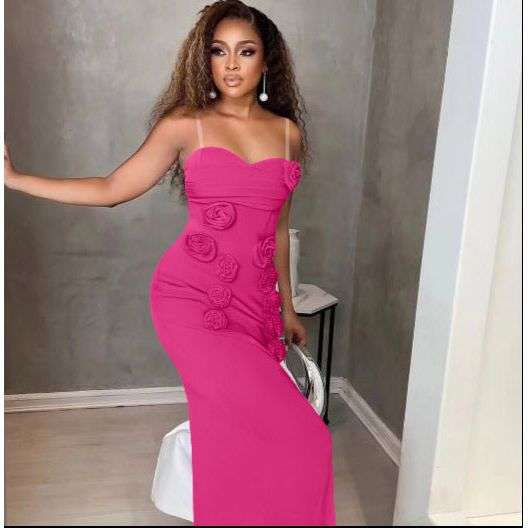 Sleeveless A-line Elegant Draped Neck Mermaid Formal Dress