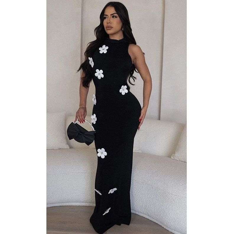 Bodycon Sleeveless Mermaid Sexy Maxi Dress