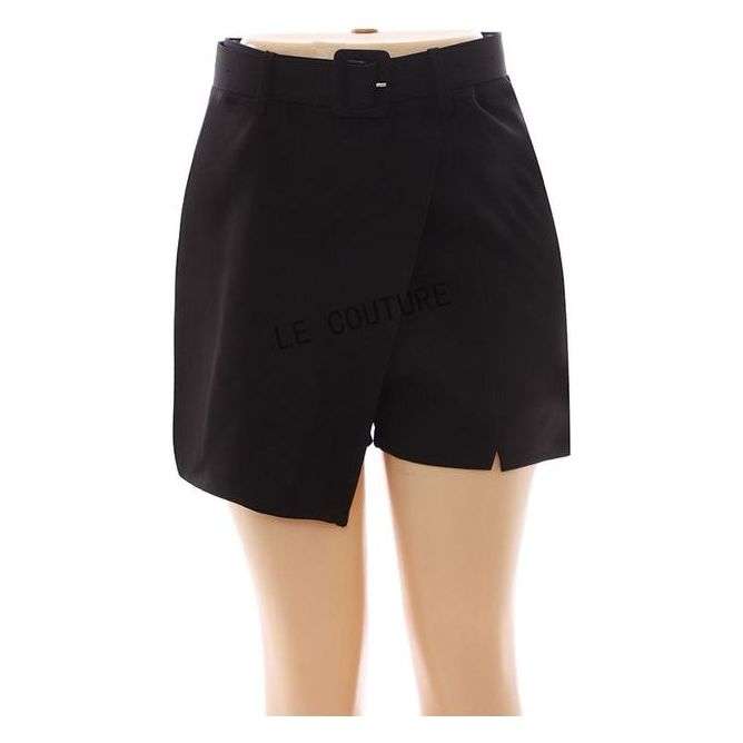Office or Casual Skirt Elegant High-Waisted Wrap Skirt