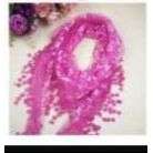 Lace Tassel Floral Triangle Scarf Wedding Headscarf Worship Scarf Shawl