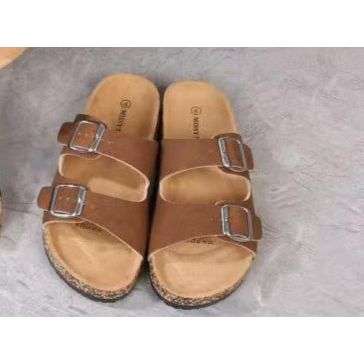 Ladies Double Pointed Buckle Sandal
