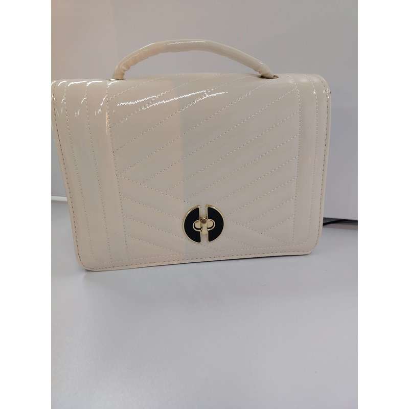 Faux Leather Foldover Clutch Casual Occasion