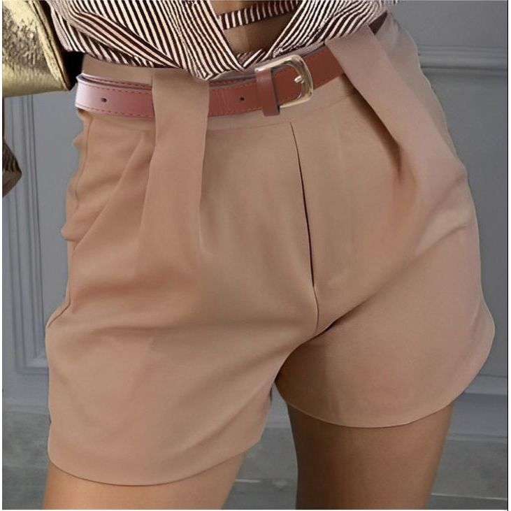 Casual Cargo Shorts High Waist Pants.