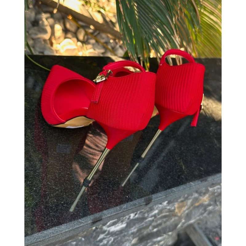 D'Orsay Back Bow Pointed Court Heel