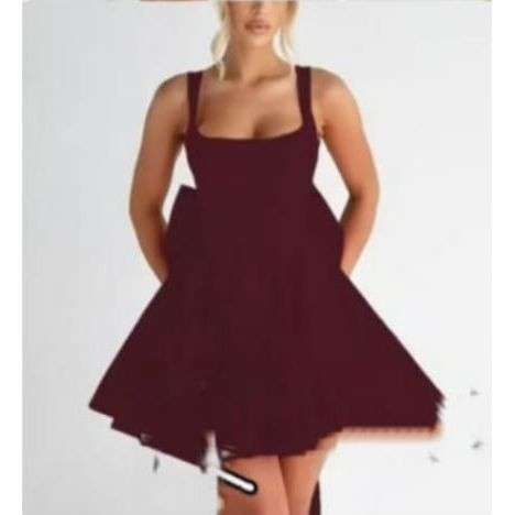 Backless Big Boobs Birthday Mini Dress