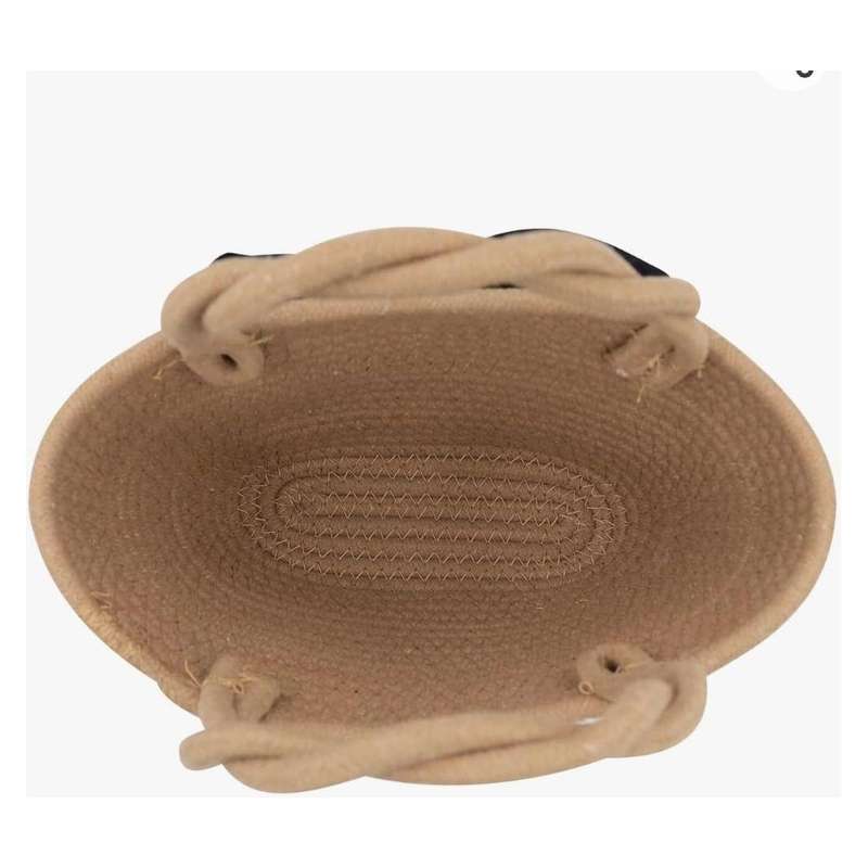 Bowknot Straw Beach Woven Handbag.