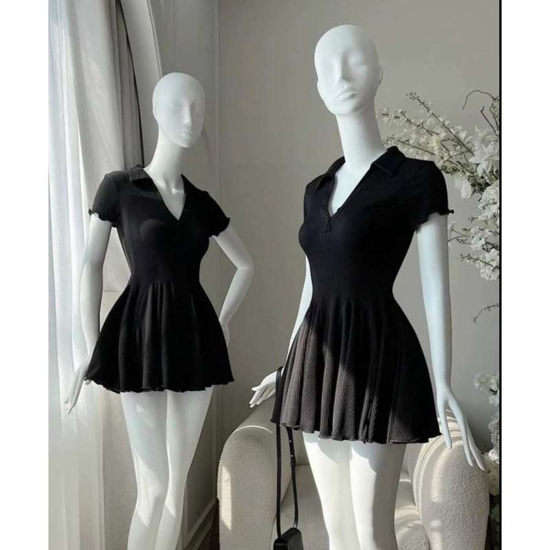 V-Neck Mini Golf Dress dress.