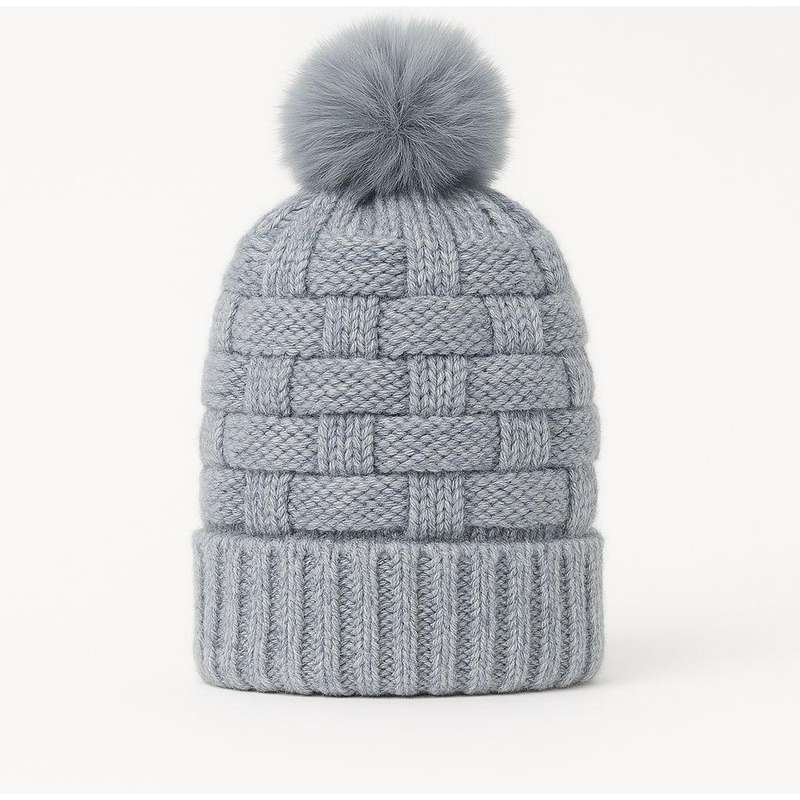 Warm Winter Bobble Beanie Hat