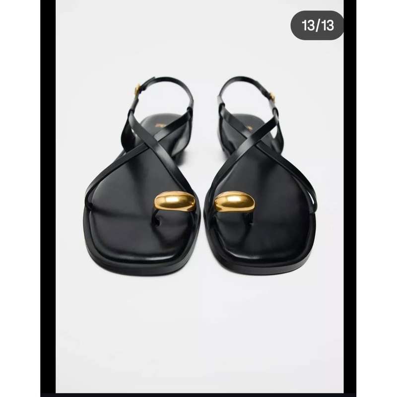 Women's Strappy Flat Slide Sandals