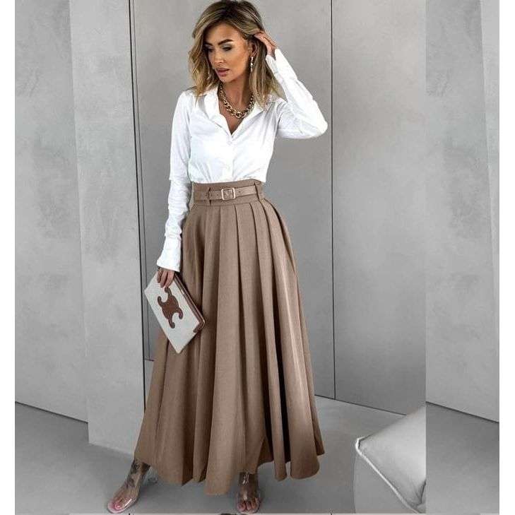 High Waisted  Umbrella Skirt.