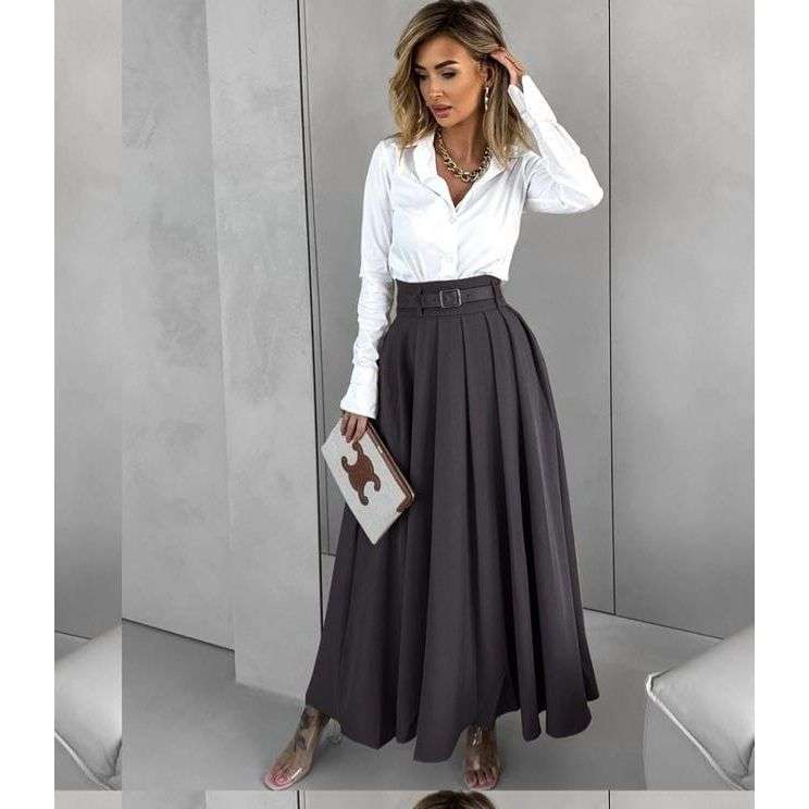 High Waisted  Umbrella Skirt.