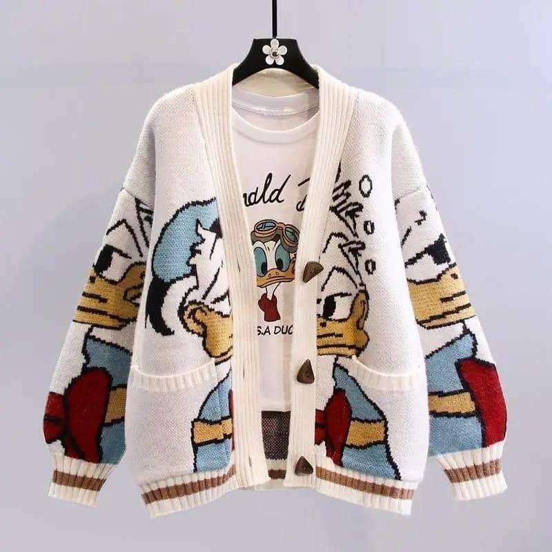 Vintage Knitted Long Sleeve Top