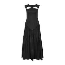 Sleeveless Hollow-Out Maxi Long Dress.