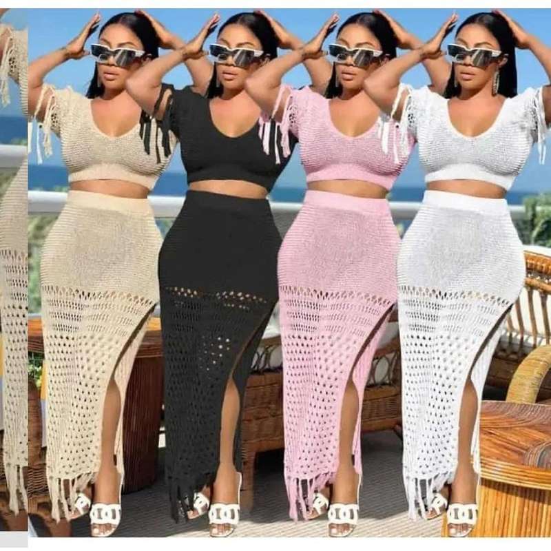 Retro Chic Knitted Set